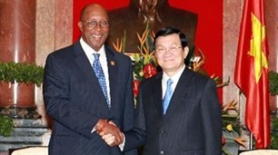 President Truong Tan Sang receives US Trade Representative Ronald Kirk - ảnh 1
